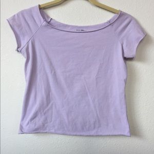 Brandy Lilac Crop Top